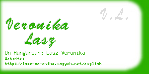 veronika lasz business card